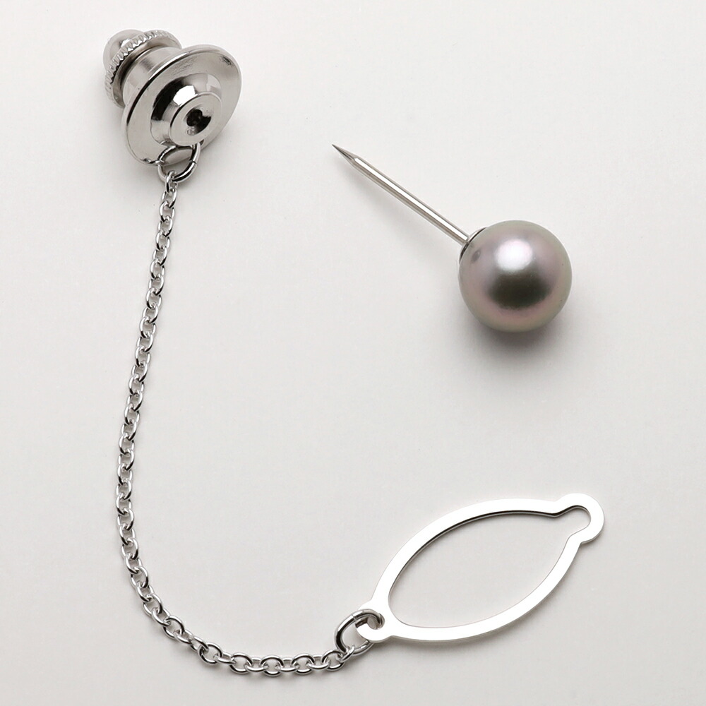 楽天市場】k14 タイピン タイタック パール ネクタイピン 真珠 メンズ