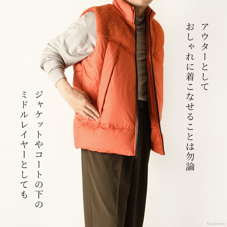 楽天市場】UGG ベスト シェルパ ジャケット メンズ アウター アグ