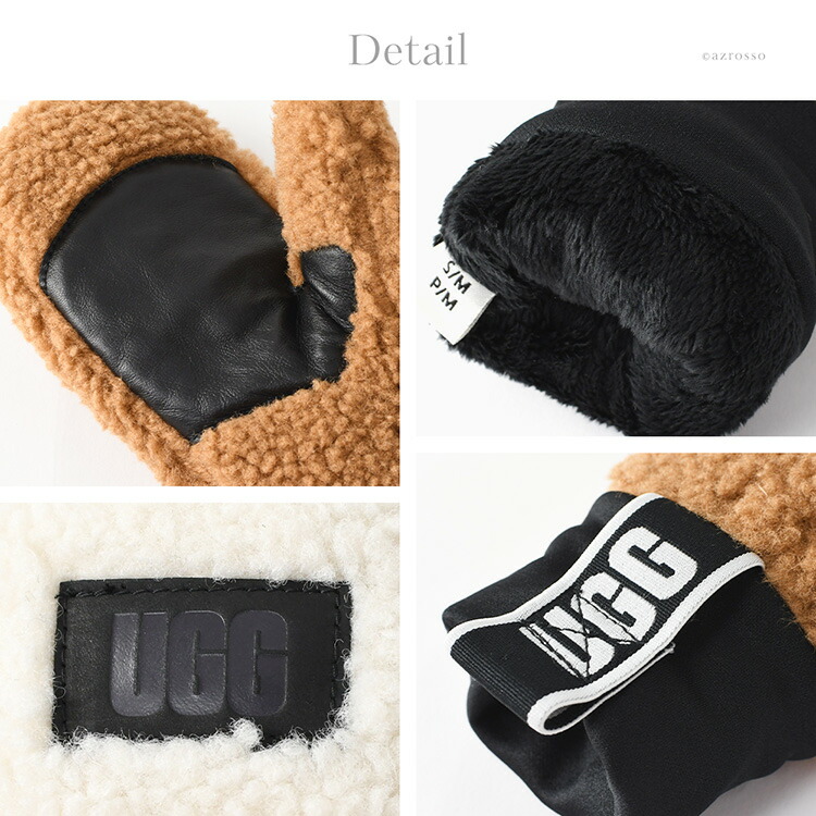 楽天市場】ミトン 手袋 レディース UGG 防寒 大人 かわいい 手袋 アグ
