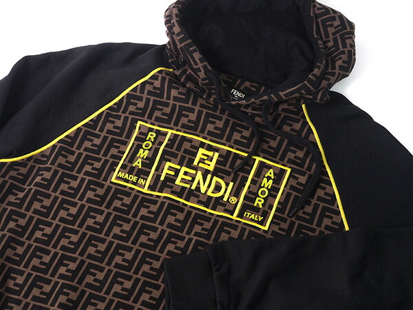 楽天市場】◇ミウラ◇フェンディ FENDI ズッカ柄 パーカー FY0991A87E