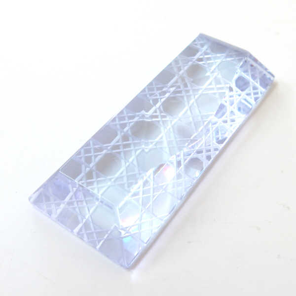 楽天市場】箸置き おしゃれ ガラス 5個セット クリスタル切子 フラット