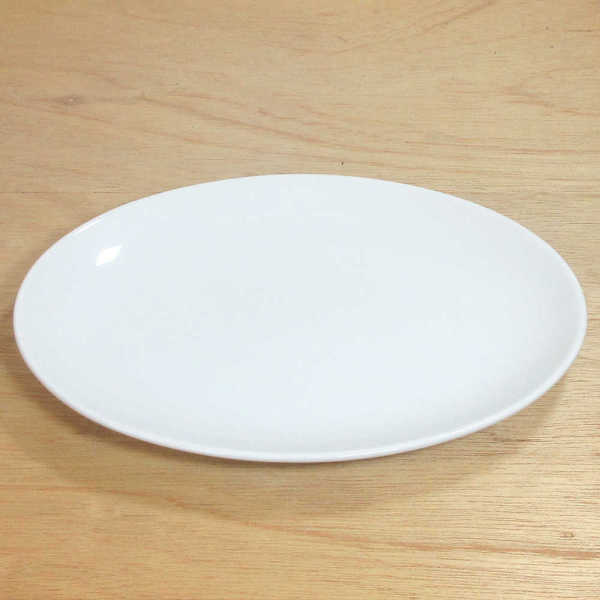 楽天市場】【まとめ買いで5%割引】お皿 プレート 21cm楕円皿 白中華