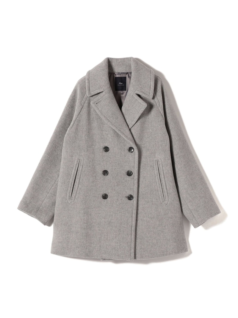 楽天市場】SHIPS Primary Navy Label:ネイビー Pコート SHIPS WOMEN