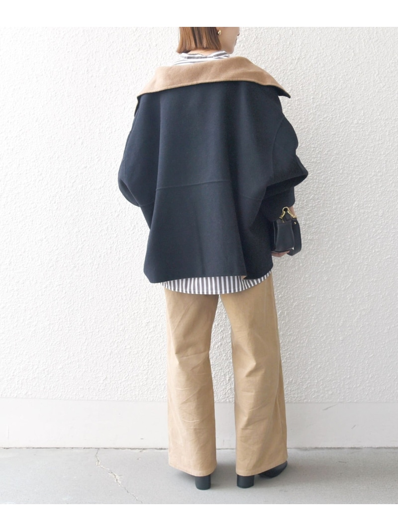 楽天市場】【WEB限定】SHIPS any: リバー スタンドカラー ポンチョ