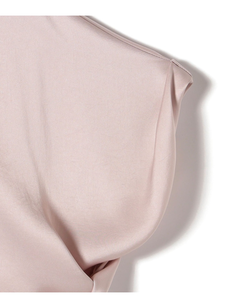 楽天市場】【SALE／30%OFF】＜手洗い可能＞ネック ギャザー ソリッド