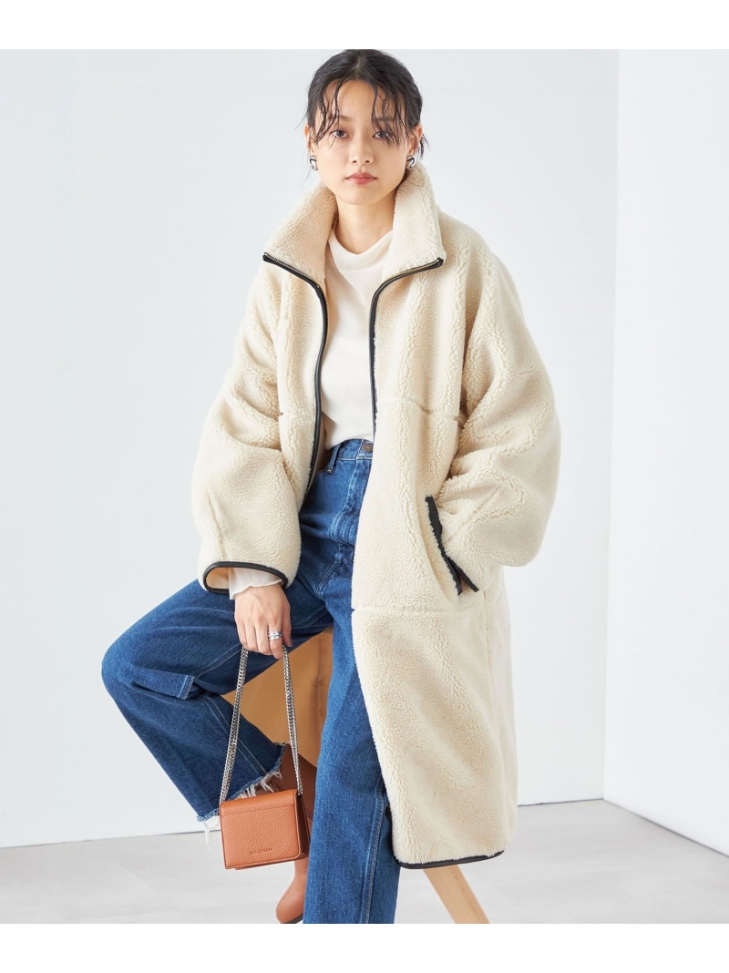 楽天市場】【SALE／60%OFF】* ＜手洗い可能＞パイピング ドルマン ボア