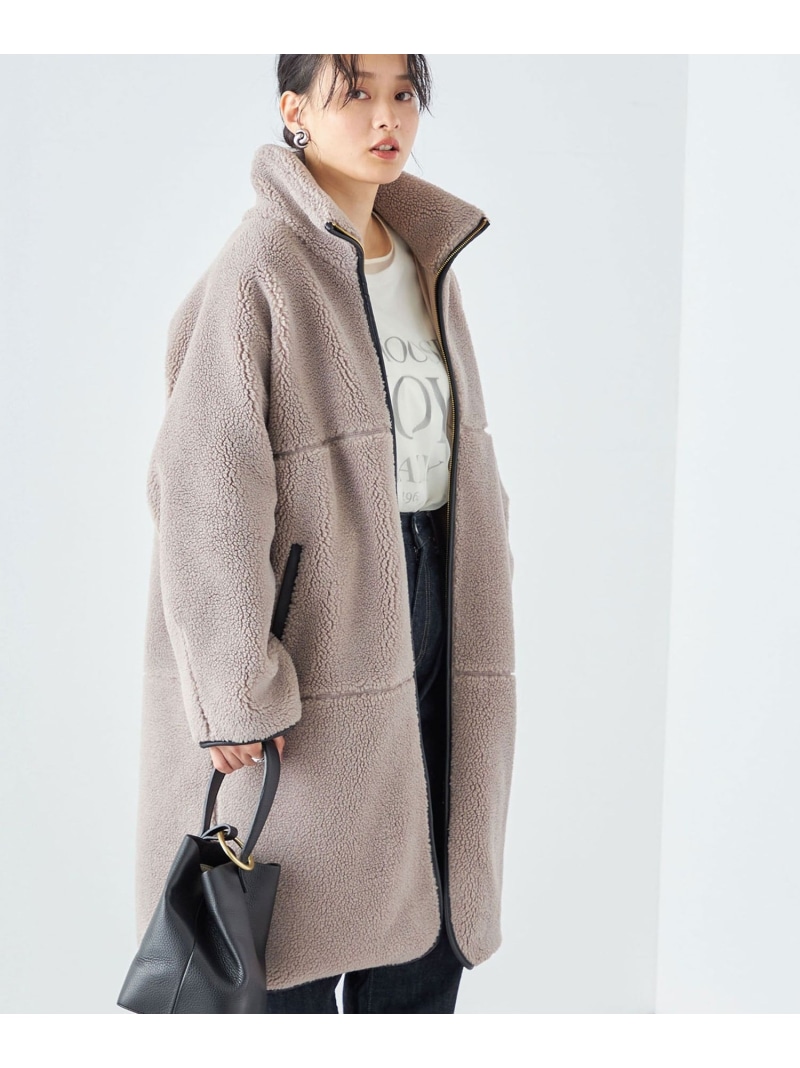 楽天市場】【SALE／60%OFF】* ＜手洗い可能＞パイピング ドルマン ボア