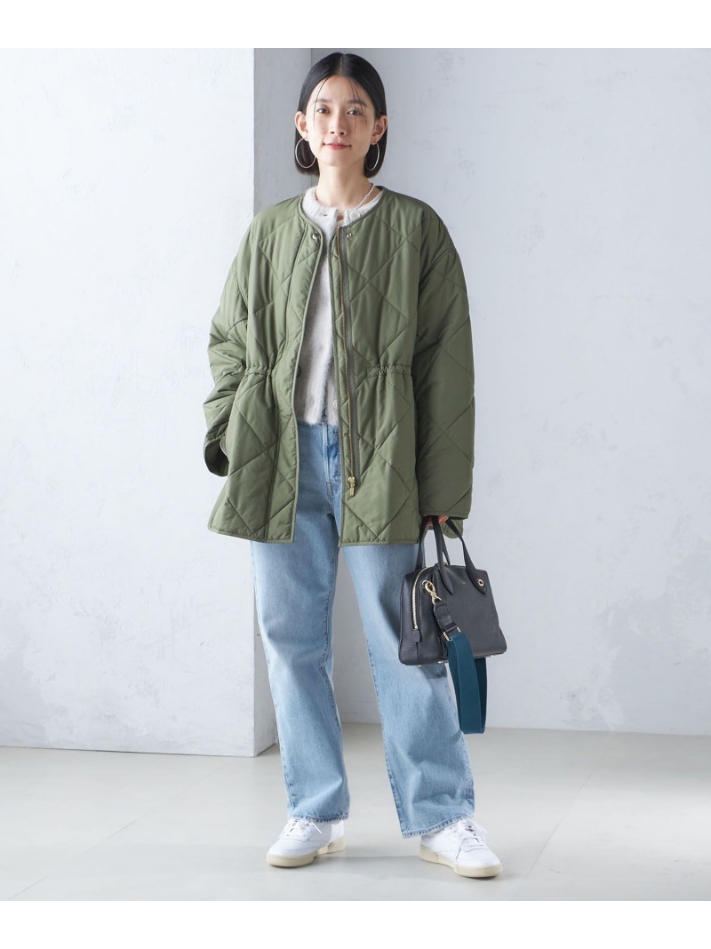 楽天市場】＜手洗い可能＞キルティング サイドジップ ブルゾン SHIPS