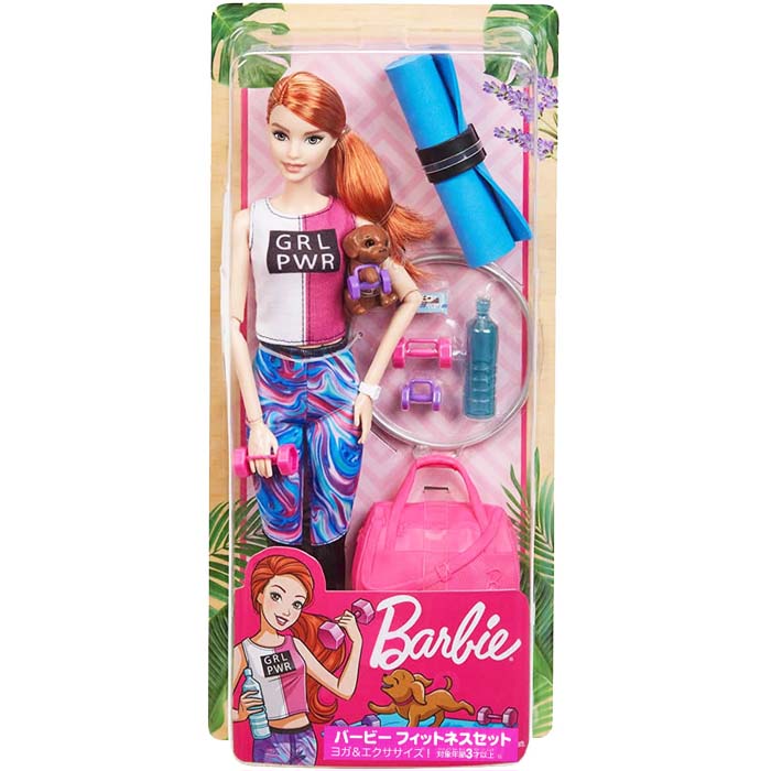 楽天市場】バービー フィットネスセット【1セット入り】人形 ドール