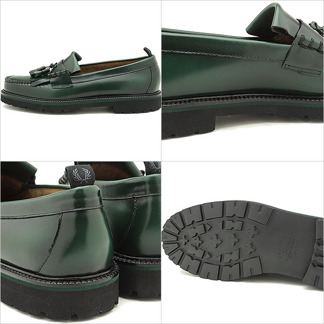 楽天市場】【コラボ】フレッドペリー FRED PERRY ローファー GHバス