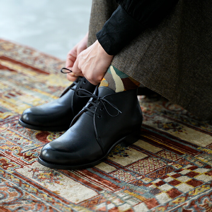 楽天市場】plus by chausser プリュス バイ ショセ チャッカ ブーツ PC