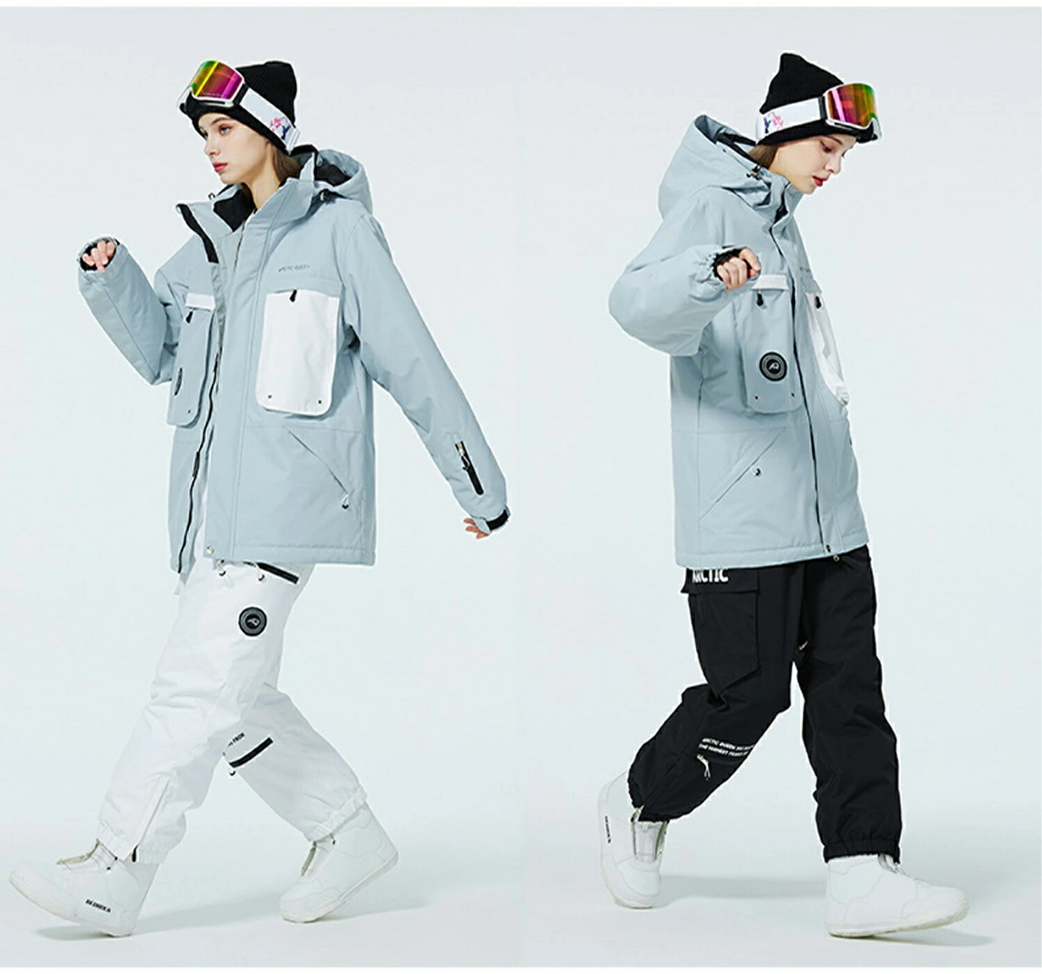 楽天市場】スキーウェア スノーボードウェア スノボウェア 上下セット