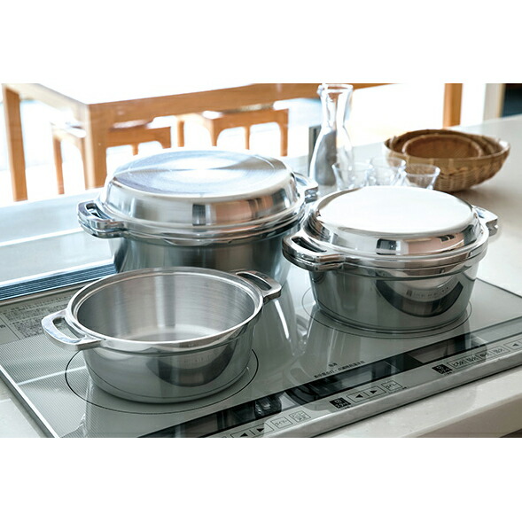 楽天市場】KING 無水鍋 24cm (IH対応) /ハルムスイ 日本製 国産品 高