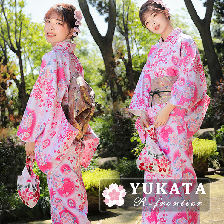 楽天市場】浴衣 ピンク 浴衣 高校生 可愛い 浴衣 中学生 浴衣 セット