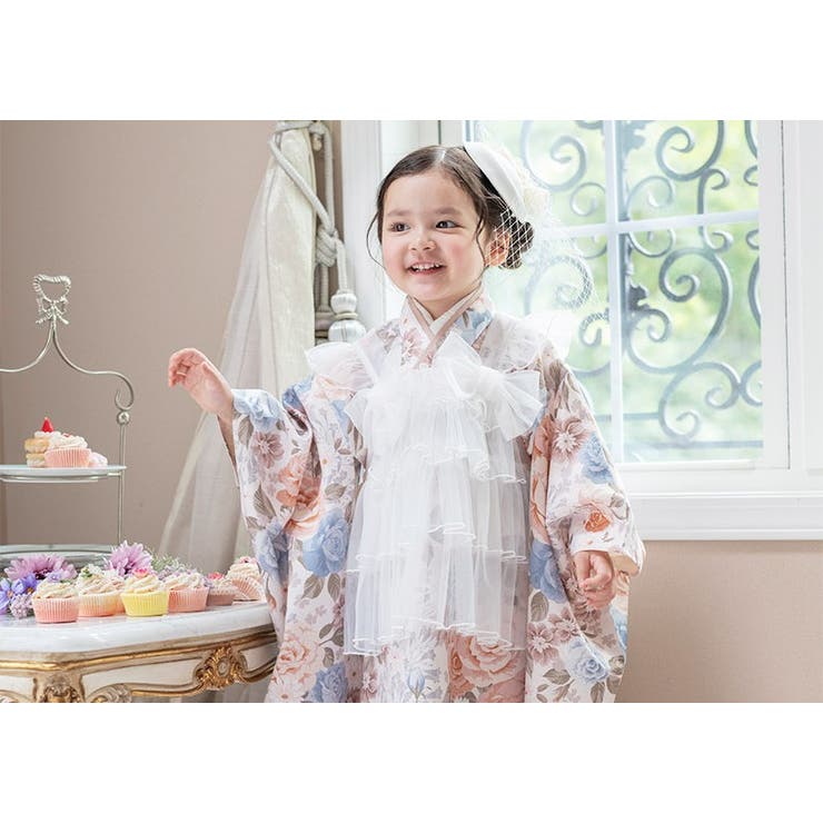 楽天市場】Catherine Cottage チュールフリルエプロン+着物ワンピース