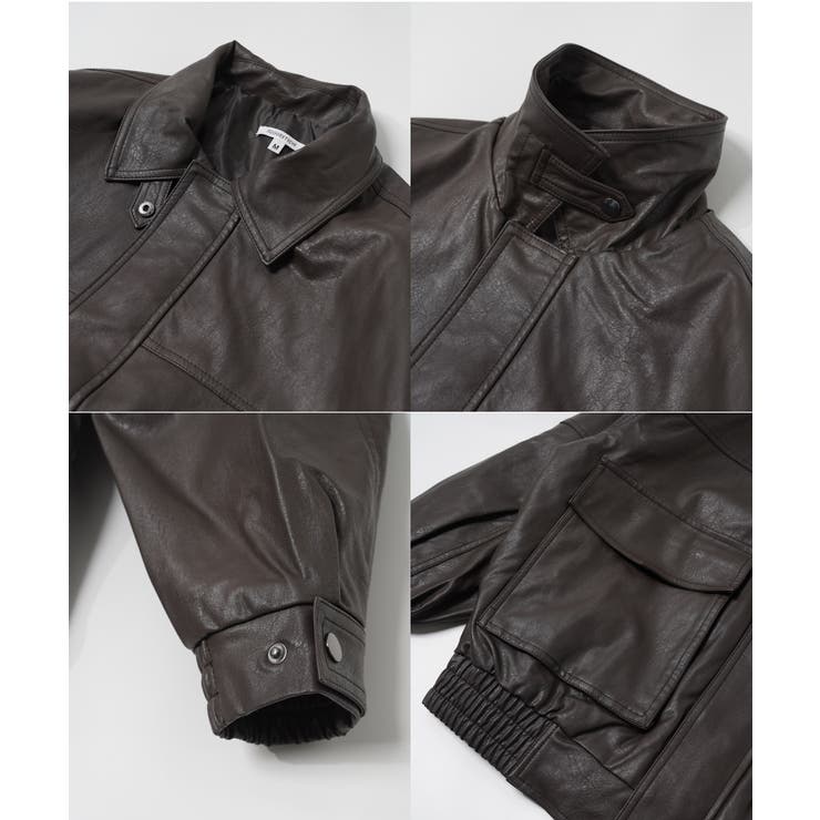 楽天市場】ONE 4 PREMIUM 合皮 A-2レザージャケット メンズ A-2