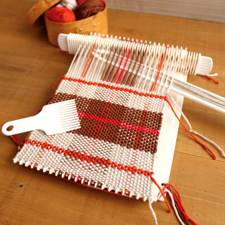 楽天市場】ダルマ「絵織亜」 絵織亜ポータブル｜手織り機 : 手芸材料の