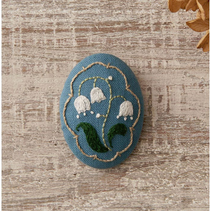 楽天市場】すずらん ブローチの通販