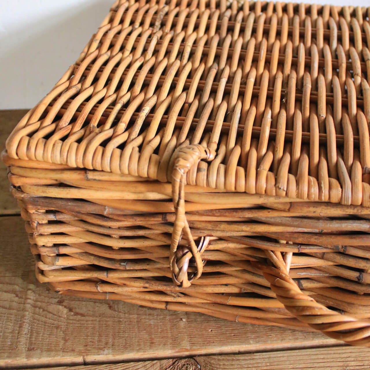 楽天市場】アラログバゲッジバスケットL / かご トランク ナチュラル