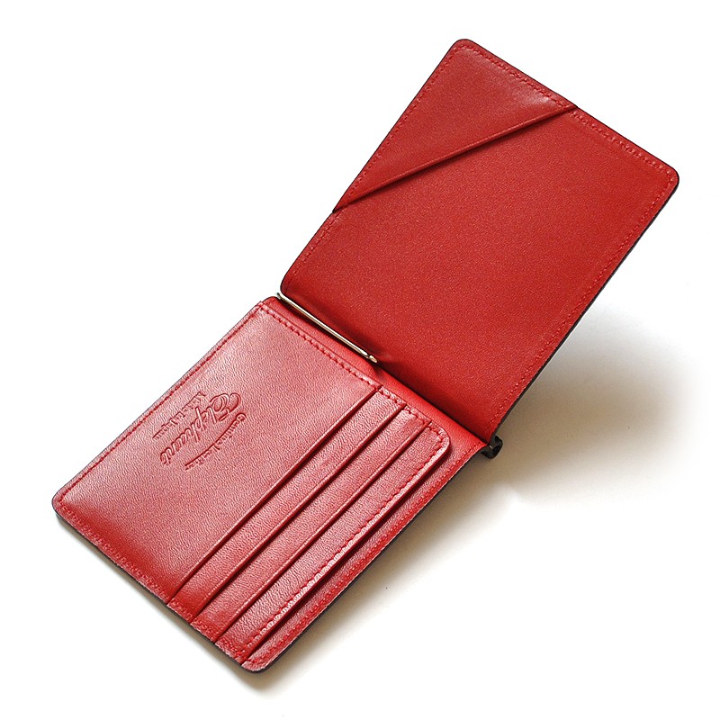 楽天市場】マネークリップ 財布 二つ折り財布 本革 エレファントレザー