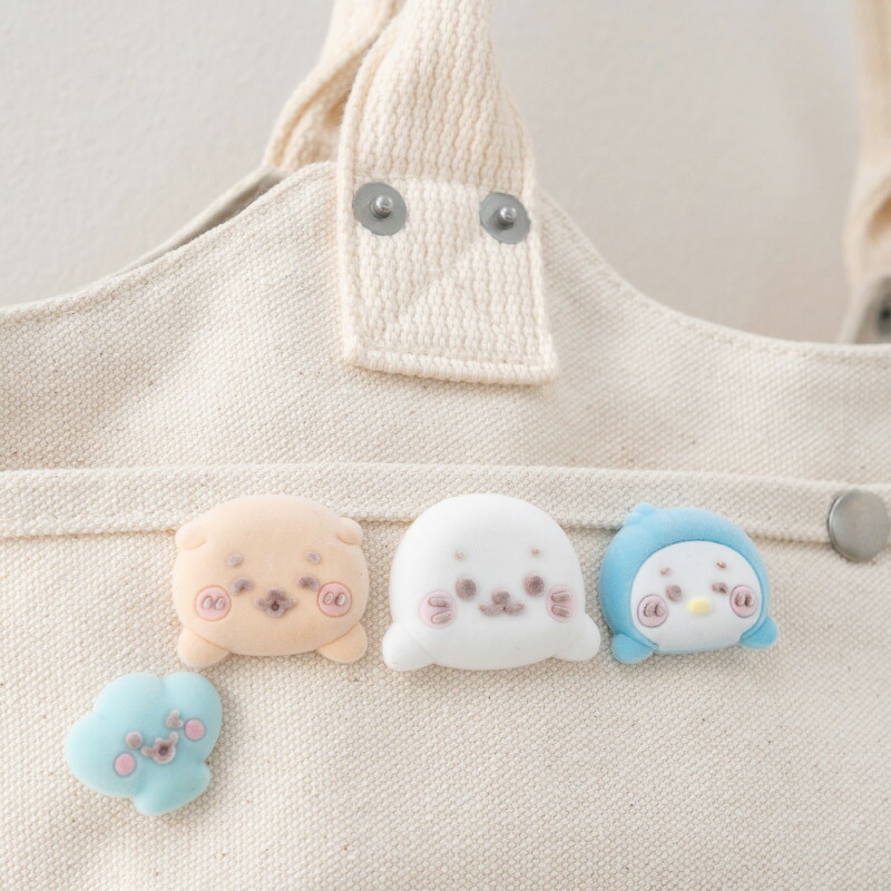 楽天市場】しろたん フロッキーピンズコレクション 10個全部セット