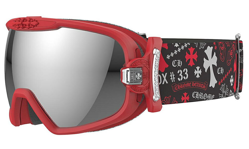 楽天市場】CHROME HEARTS SKI GOGGLES SILVER M0RNING STZ クロム