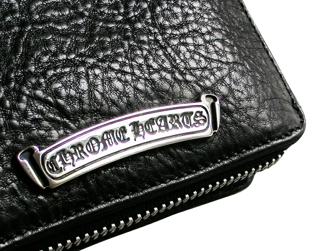 楽天市場】CHROME HEARTS SQUARE ZIP WALLET クロムハーツ スクウェア