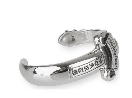楽天市場】CHROME HEARTS DAGGER CUFF BRACELET BR1 クロムハーツ
