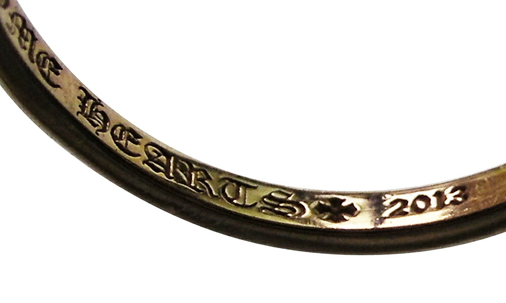 楽天市場】CHROME HEARTS 22K 3 STARS BUBBLEGUM RING クロムハーツ