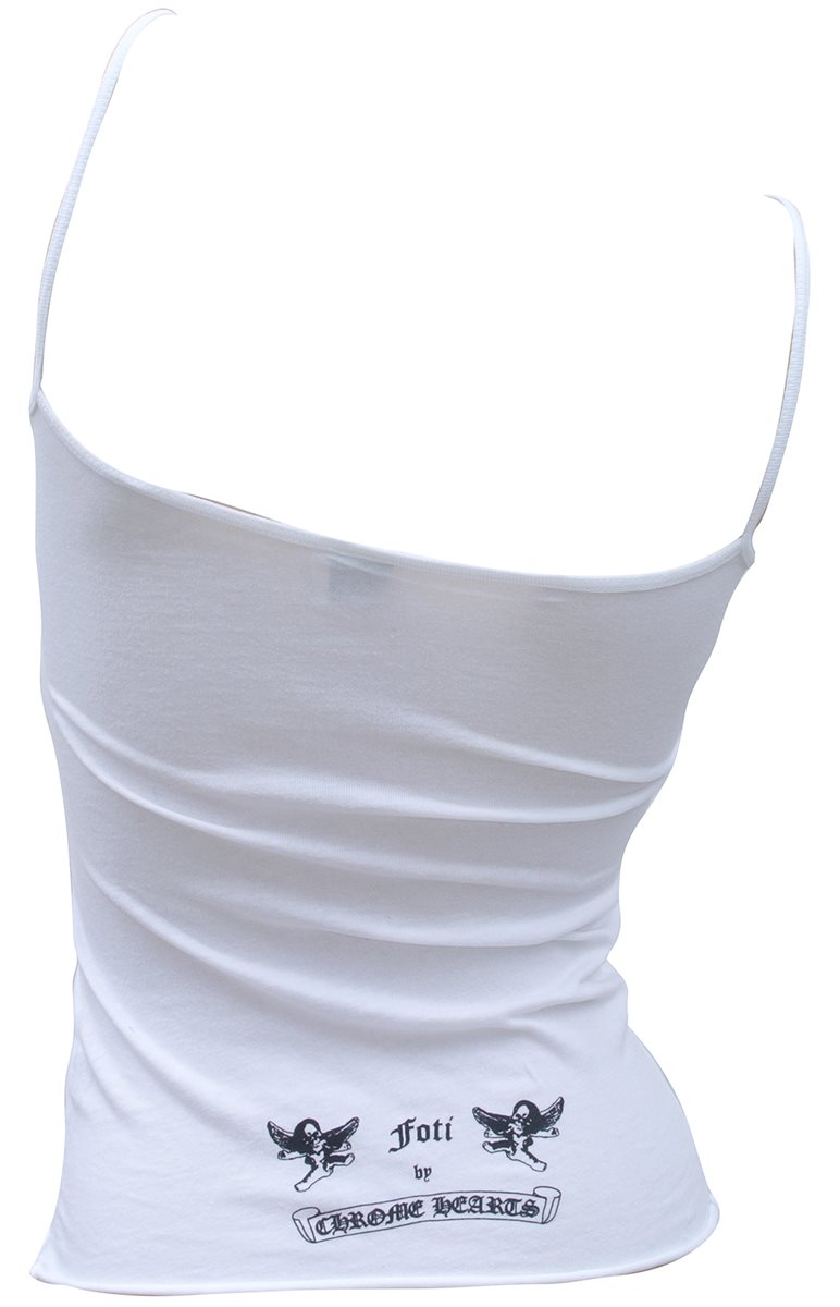 楽天市場】CHROME HEARTS CAMISOLE FOTI WHITE クロムハーツ
