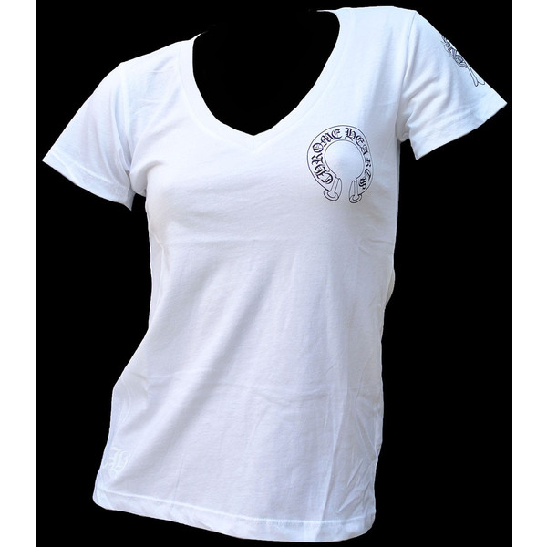 楽天市場】CHROME HEARTS LADIES T-SHIRT HALF SLEEVE WHITE クロム