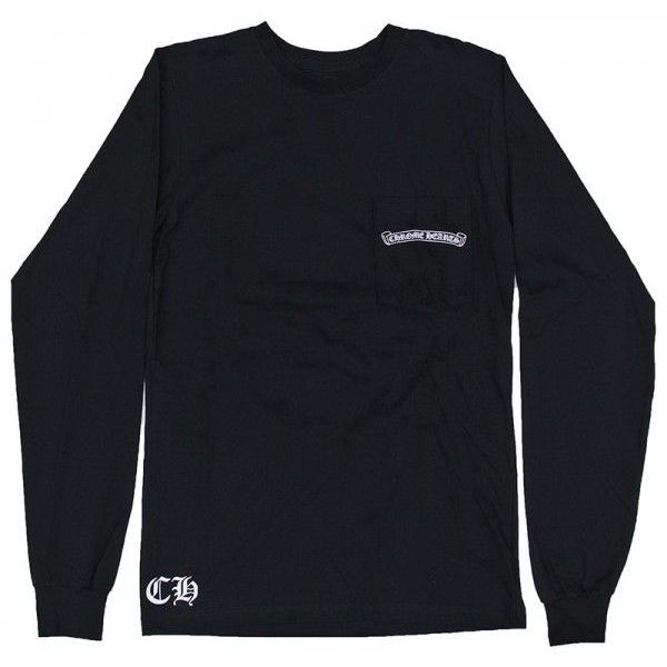 楽天市場】CHROME HEARTS LONG SLEEVE T-SHIRT BLACK CH PLUS クロム