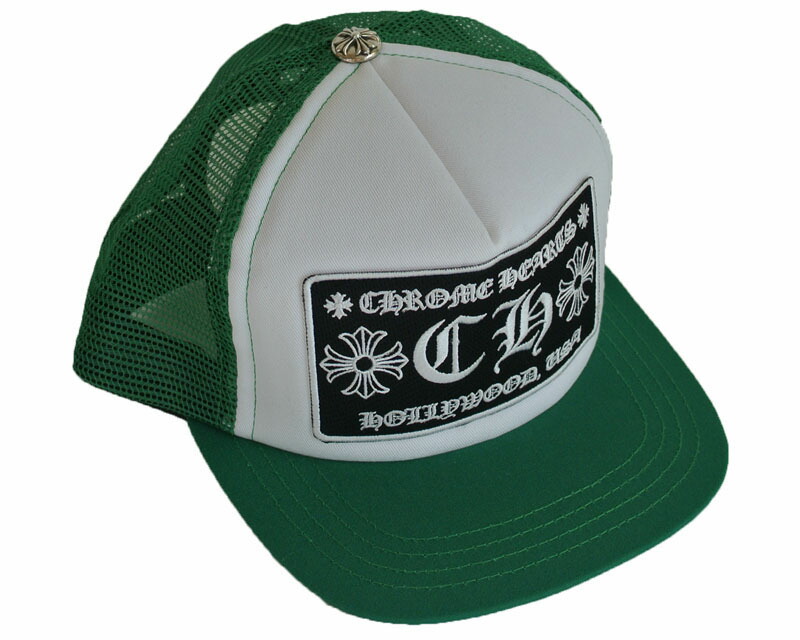 楽天市場】クロムハーツ トラッカーキャップ CHパッチ 緑／白 : SKYTREK