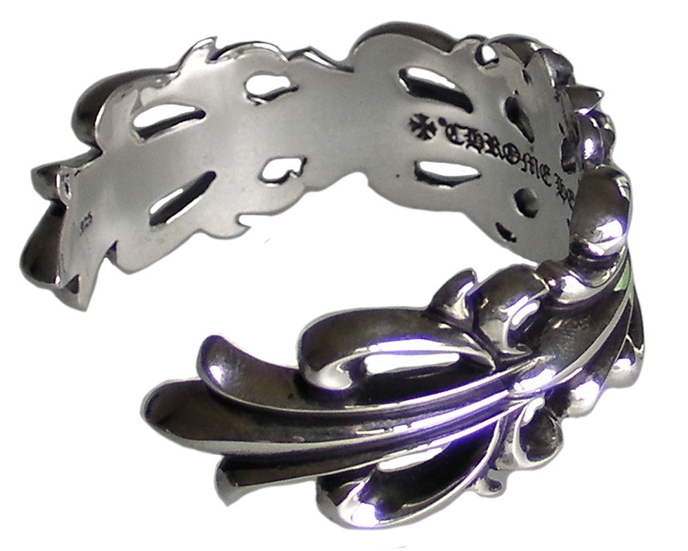 楽天市場】CHROME HEARS FLORAL CROSS CUFF クロムハーツ フローラル
