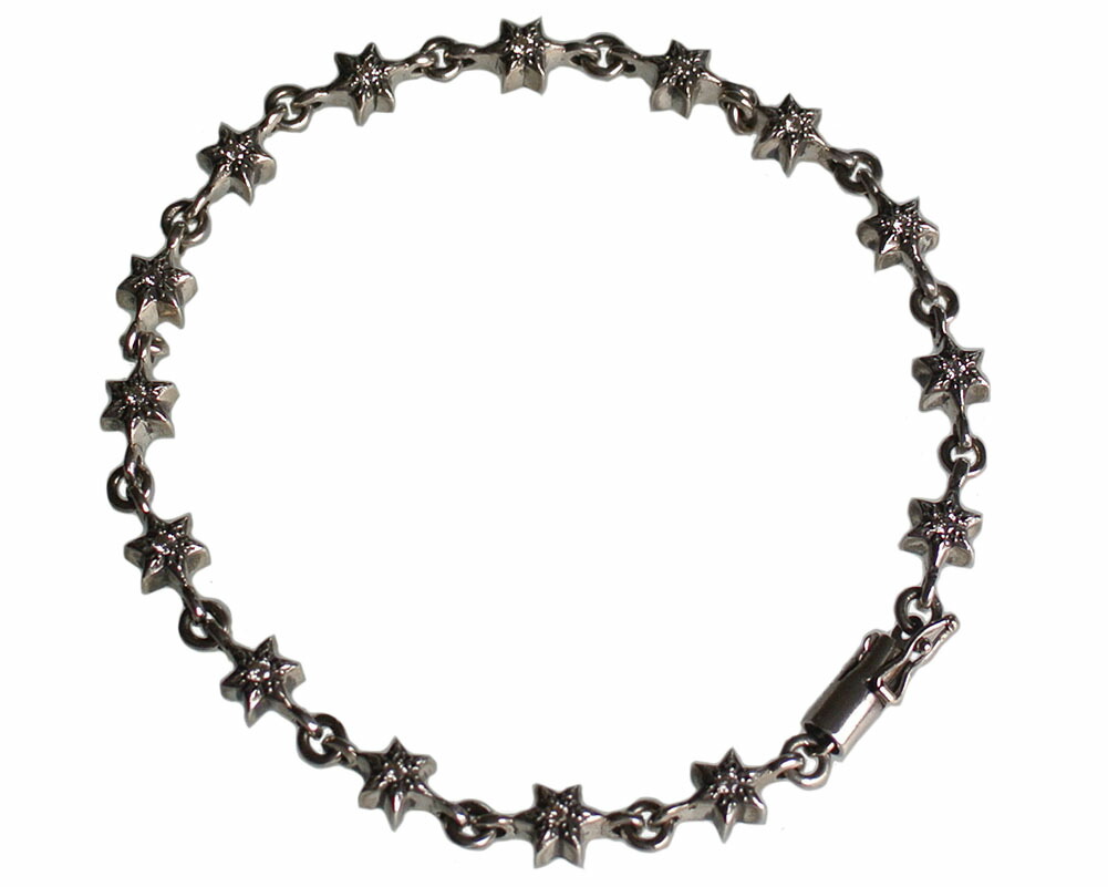 楽天市場】CHROME HEARTS TINY STAR BRACELET PAVE DIAMOND クロム