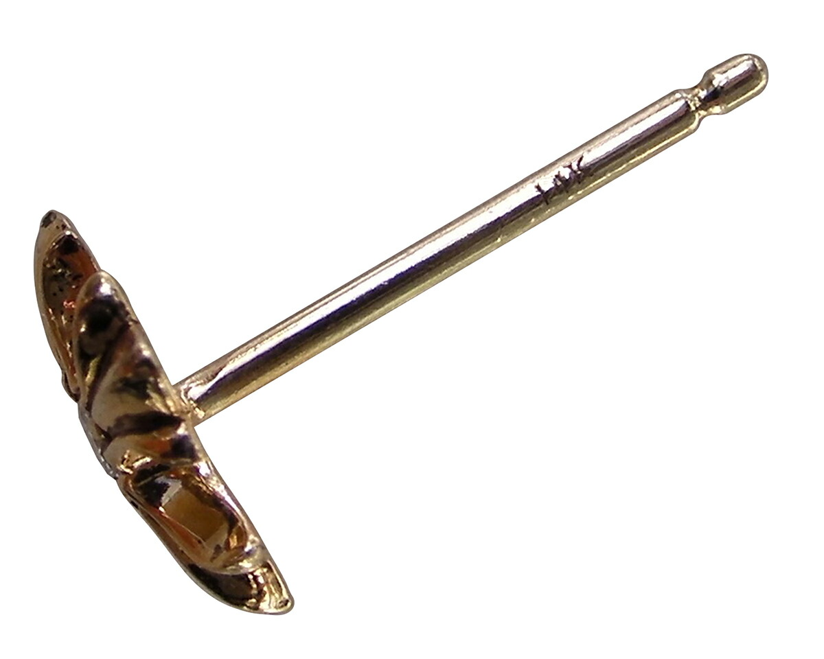 楽天市場】CHROME HEARTS #2 CH PLUS STUD EARRING 22K DIAMOND