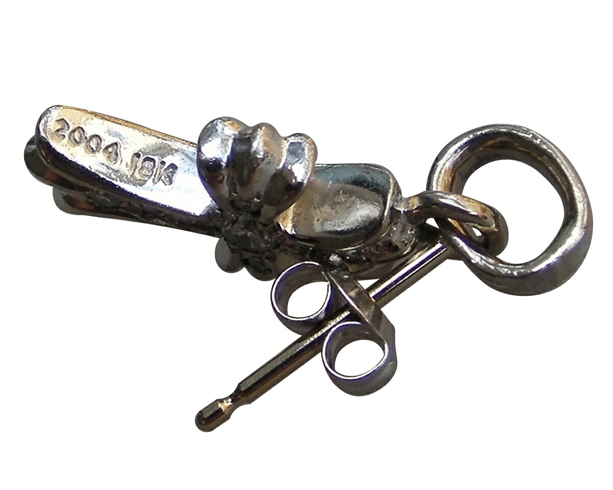 楽天市場】CHROME HEARTS BABY FAT EARRING 18K PAVE DIAMOND クロム