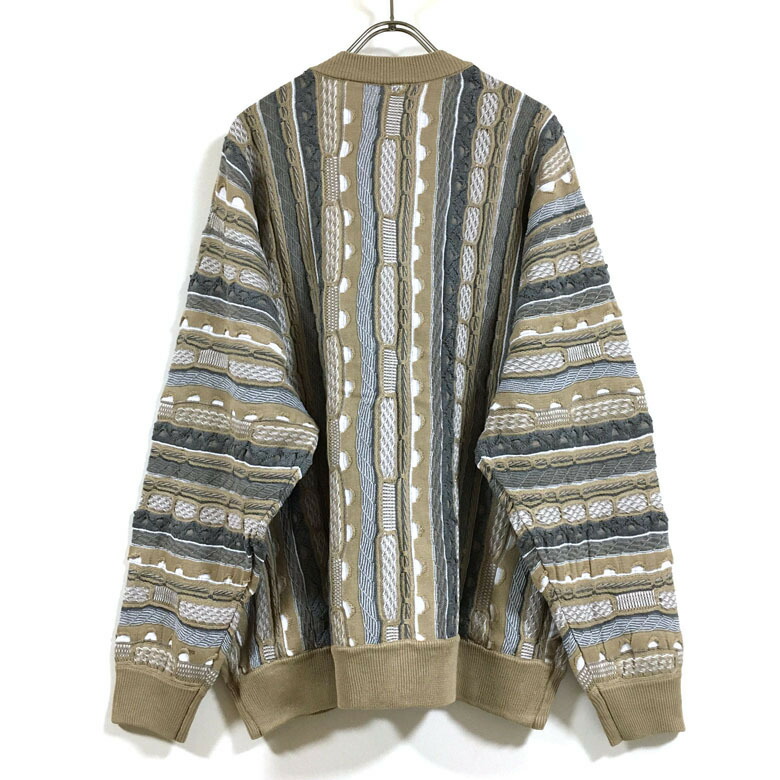 楽天市場】3D ニット ビッグシルエット カーディガン 323902 メンズ