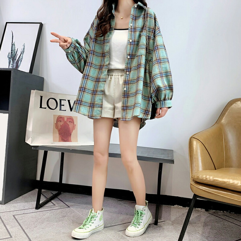 楽天市場】【スーパーセール限定！半額】 チェックシャツ チェック柄