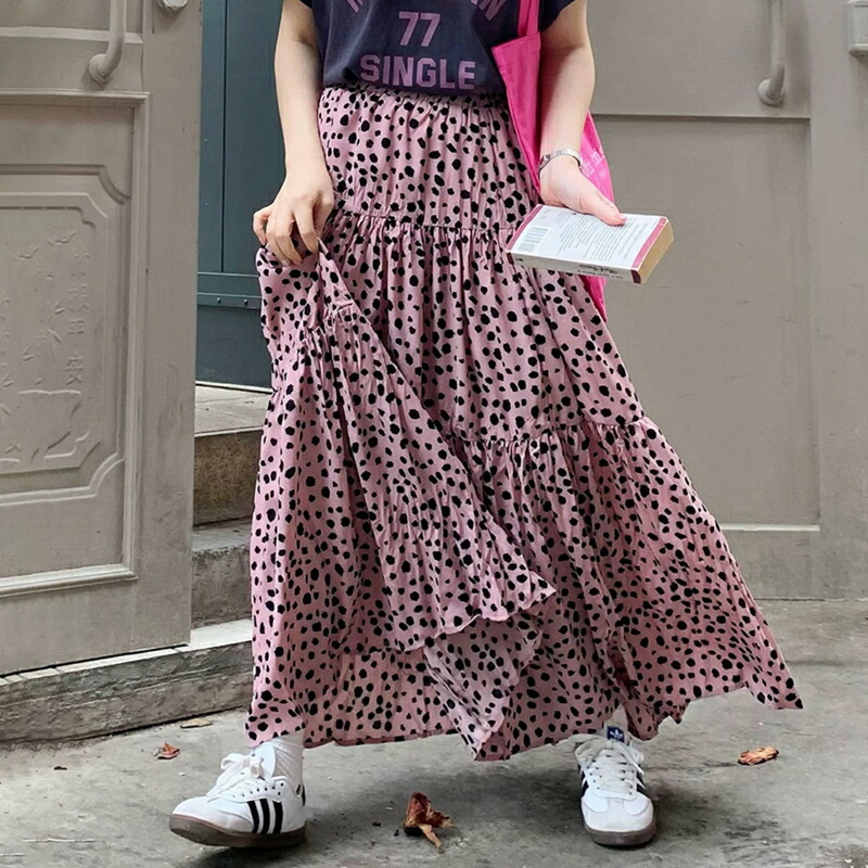 楽天市場】【OUTLET！クーポンで2,304円】 ティアードスカート ロング