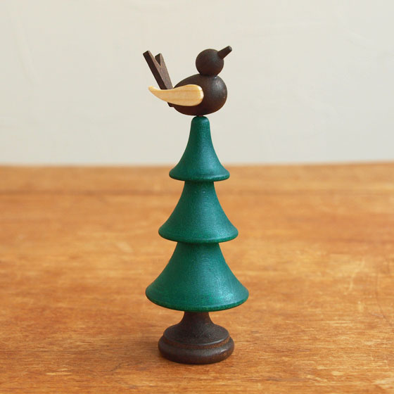 楽天市場】ドイツ製 木のバードコール飾り 【鳥笛 オブジェ 木製