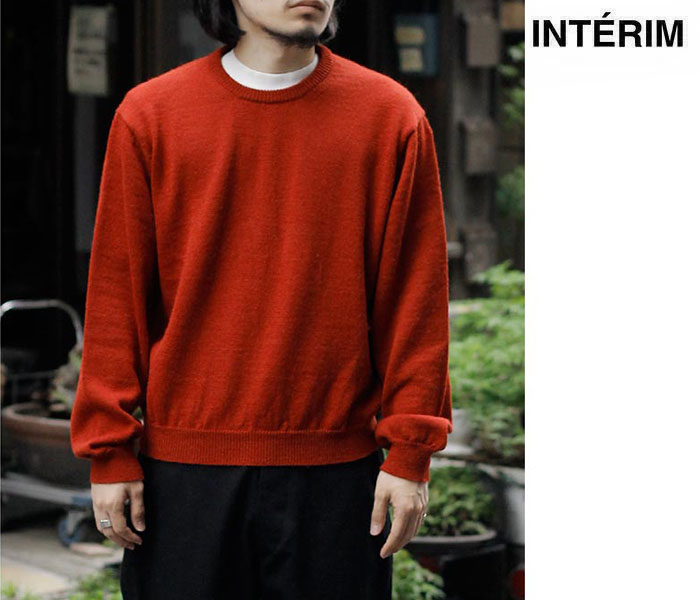 楽天市場】インテリム INTERIM ウール アルパカ 7ゲージ クルーネック