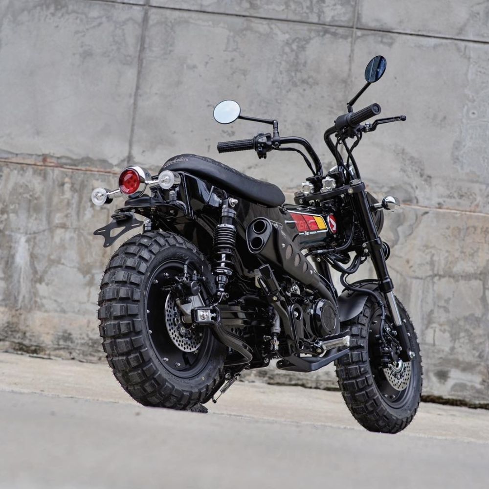 楽天市場】ホンダ ダックス125 ステンレス製フェンダーキット ブラック