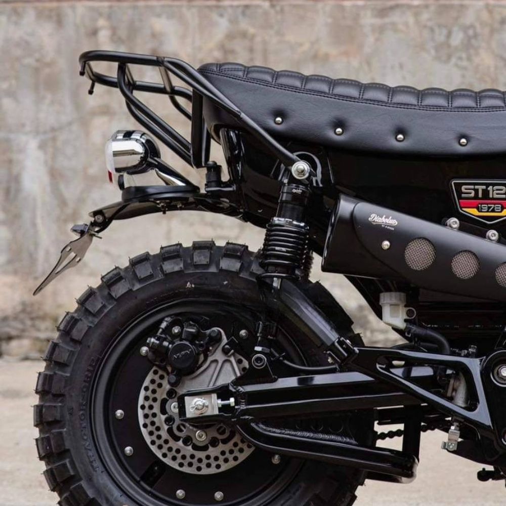 楽天市場】ホンダ ダックス125 ステンレス製フェンダーキット ブラック