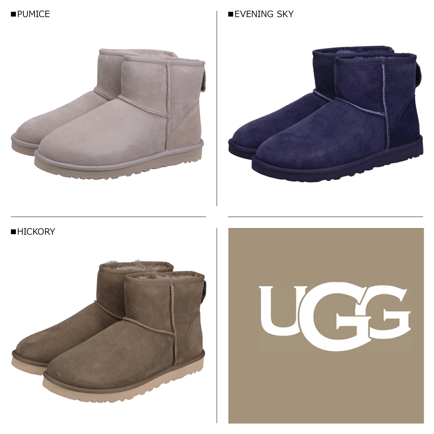 楽天市場】UGG アグ ムートンブーツ メンズ クラシック ミニ MENS