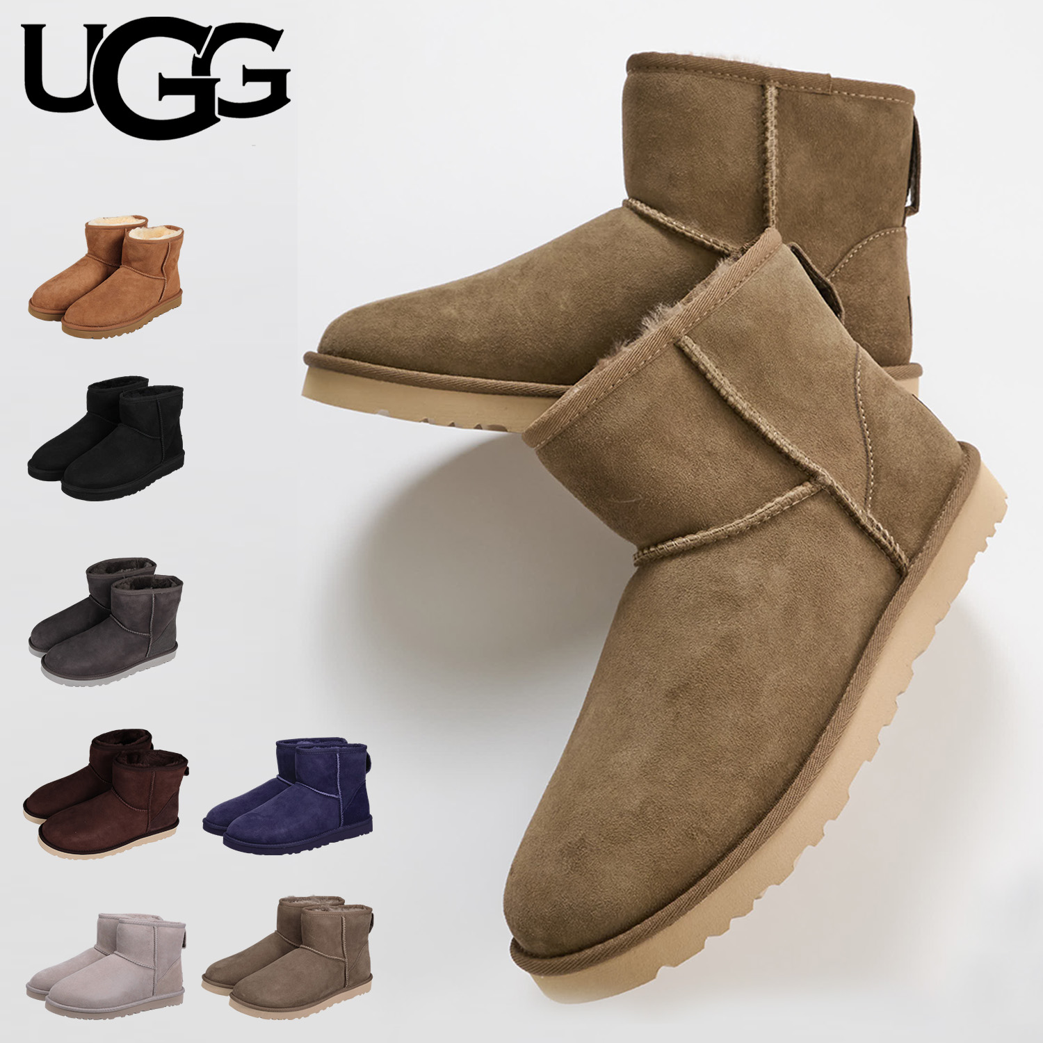 楽天市場】UGG アグ ムートンブーツ メンズ クラシック ミニ MENS