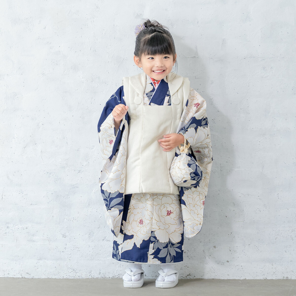 楽天市場】【40％OFF】七五三 着物 3歳 女の子 着物セット 被布 襦袢