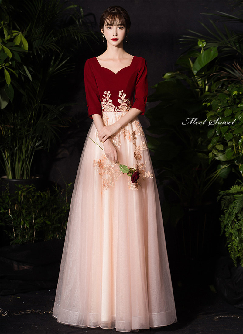 楽天市場】カラードレス 編み上げ マタニティドレス パーティードレス