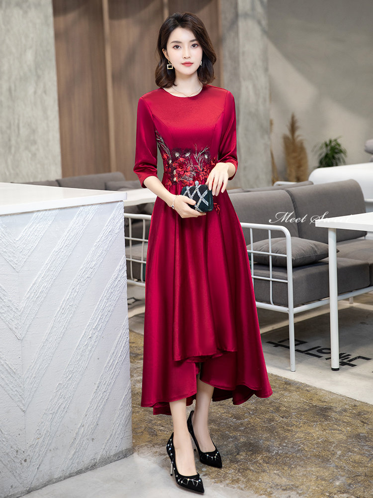 楽天市場】カラードレス ファスナー パーティードレス フォーマル