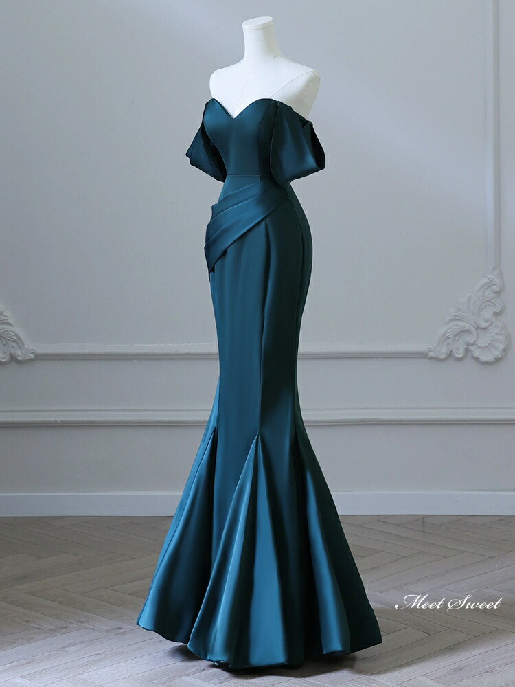 楽天市場】カラードレス ロングドレス パーティードレス マーメイド